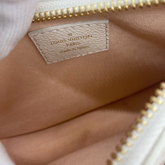 SOLD!!!Louis Vuitton Mini Moon Bicolor Monogram Empreinte Leather - Picture 3 of 15